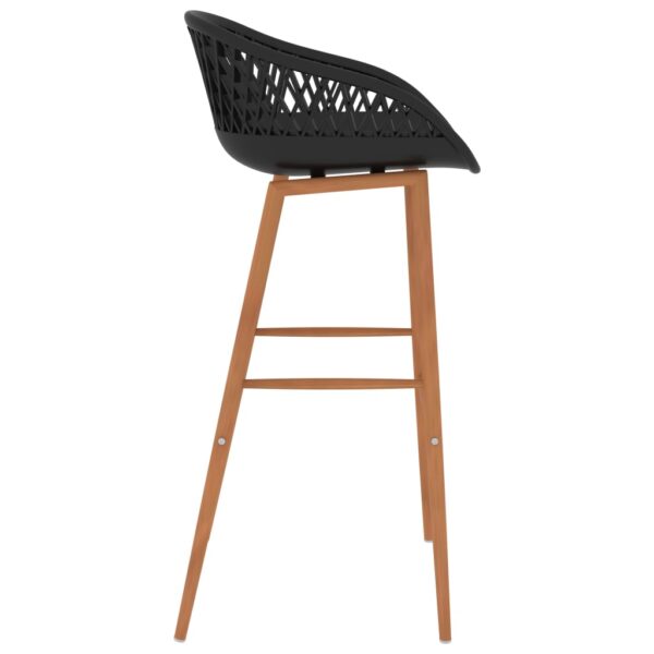 5 pcs conjunto de bar branco e preto - Image 9