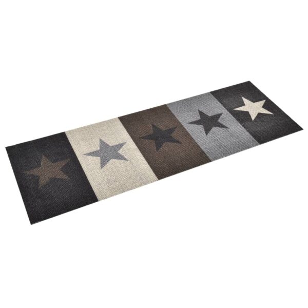 Tapete de cozinha lavável com design estrelas 45x150 cm - Image 2