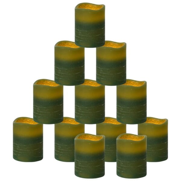 Velas LED sem chama 24 pcs c/ controlo remoto branco quente - Image 2