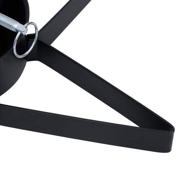 Suporte para árvore de Natal 47x47x13,5 cm preto - Image 4