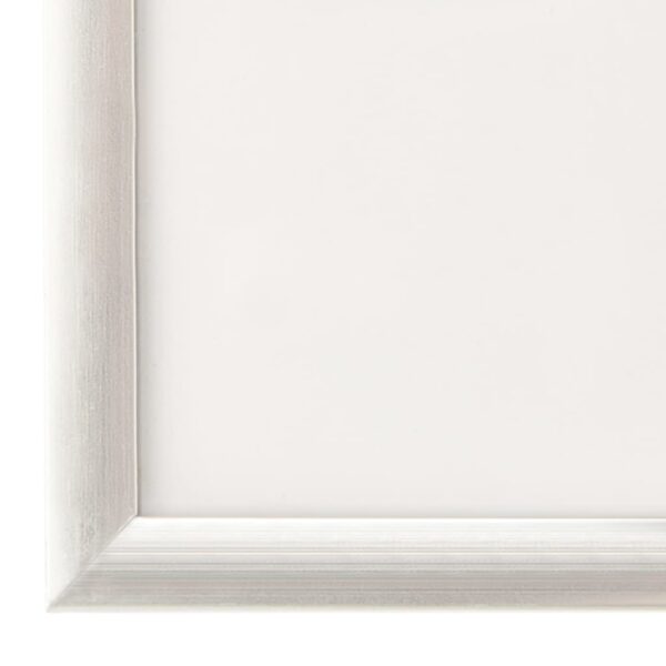 Molduras para parede ou mesa 3 pcs 70x90 cm MDF prateado - Image 7
