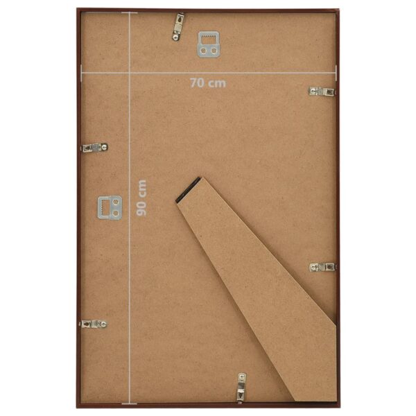 Molduras para parede ou mesa 5 pcs 70x90 cm MDF cor bronze - Image 8