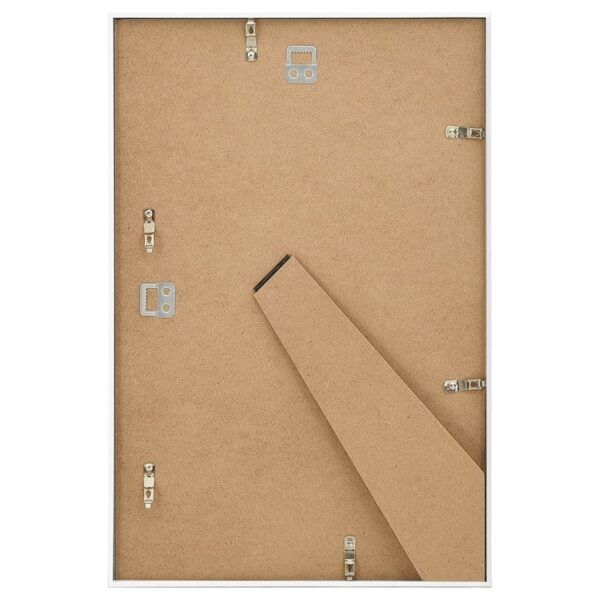 Molduras para parede ou mesa 3 pcs 70x90 cm MDF branco - Image 6