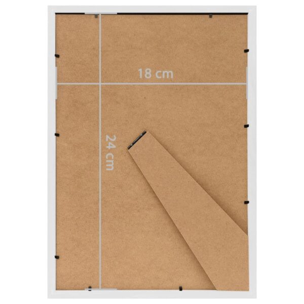 Molduras para mesa 3 pcs 18x24 cm MDF branco - Image 8