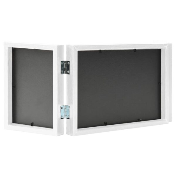 Moldura com três dobras 22x15 cm+2x(10x15 cm) branco - Image 3