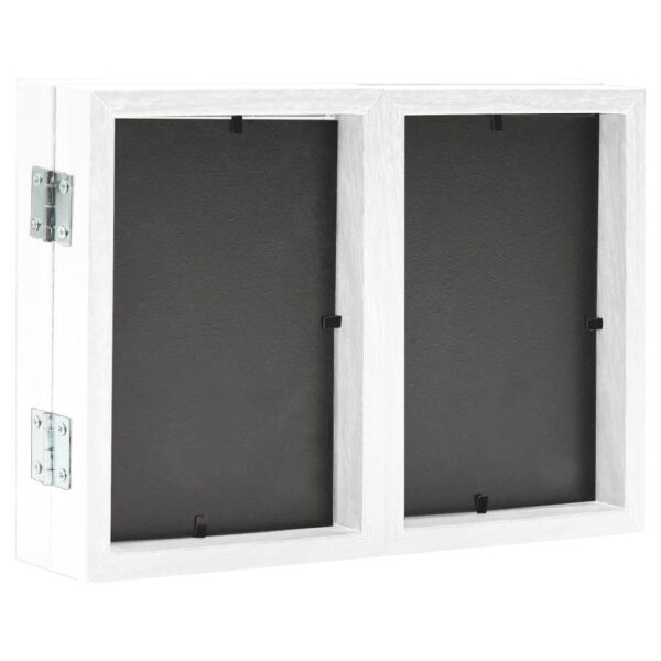 Moldura com três dobras 22x15 cm+2x(10x15 cm) branco - Image 4