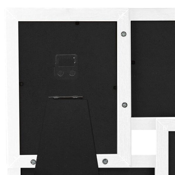 Moldura para 4x(10x15 cm) fotografias MDF branco - Image 6