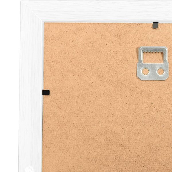Moldura para 10 (13x18 cm) fotografias MDF branco - Image 5