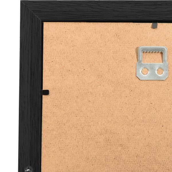 Moldura para 10 (10x15 cm) fotografias MDF preto - Image 5