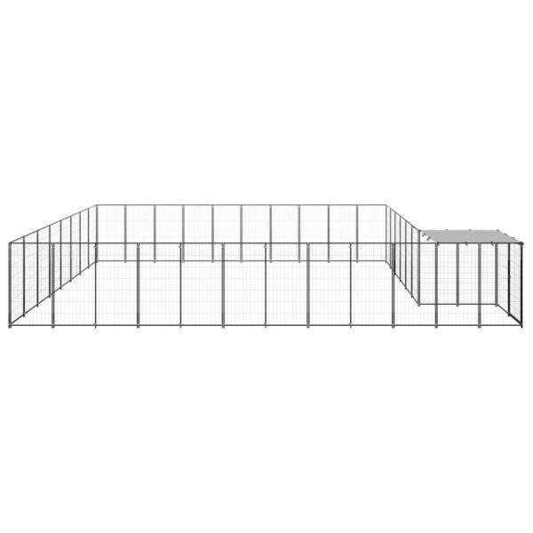 Canil 25,41 m² aço preto - Image 3