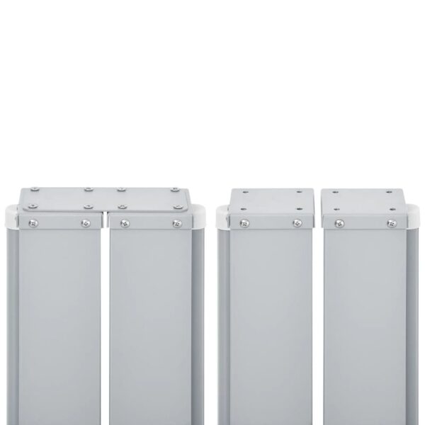 Toldo lateral retrátil 160x600 cm vermelho - Image 7