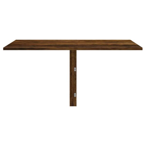 Mesa parede dobrável derivados de madeira carvalho fumado - Image 2
