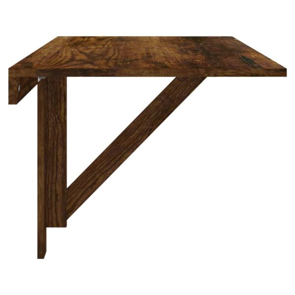 Mesa parede dobrável derivados de madeira carvalho fumado - Image 3
