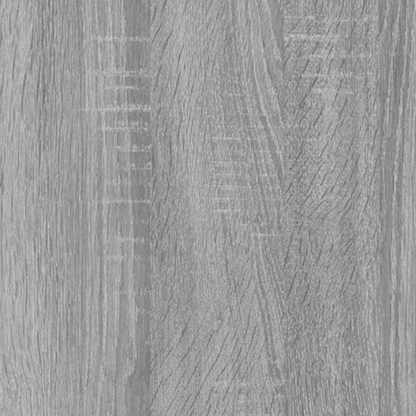 Armário espelhado casa de banho 80x20,5x64 cm madeira cinza - Image 9