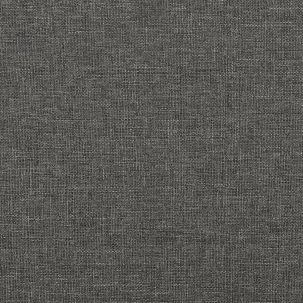 Banco 100x30x30 cm tecido cinza-escuro - Image 5