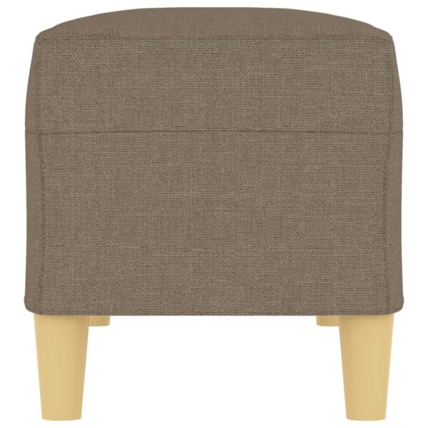 Banco 100x35x41 cm tecido cinza-acastanhado - Image 3