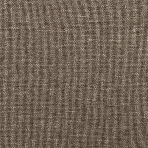 Banco 100x35x41 cm tecido cinza-acastanhado - Image 5