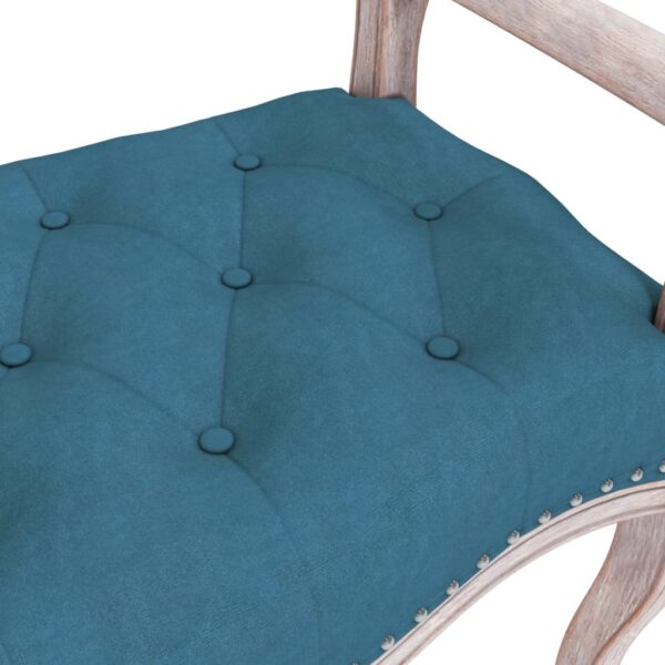 Banco 110x45x60 cm veludo azul - Image 4