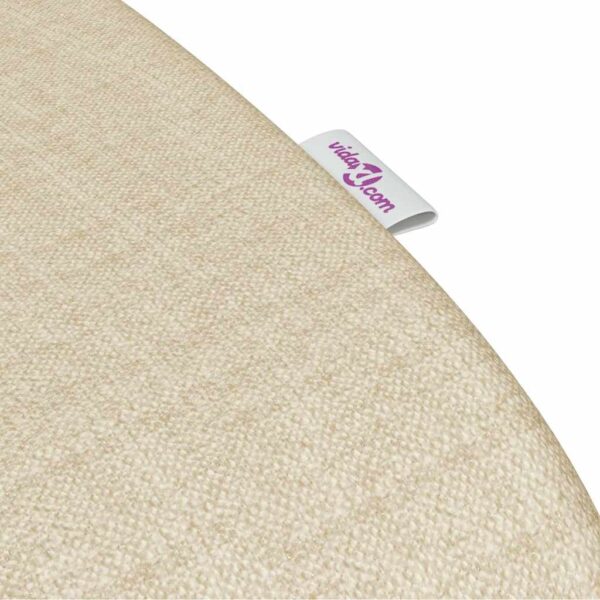 Cadeira de ajoelhar 55x84x55 cm contraplacado de bétula creme - Image 5