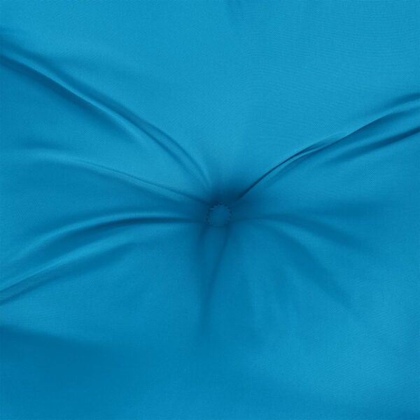 Almofadão para paletes 58x58x10 cm tecido azul-claro - Image 6