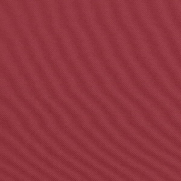 Almofadão p/ banco de jardim tecido oxford vermelho tinto - Image 5