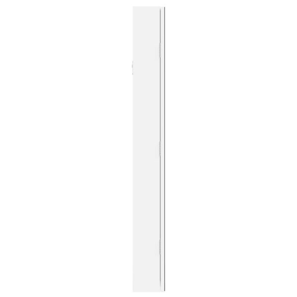 Móvel para joias de parede espelhado com luzes LED branco - Image 4