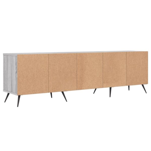 Móvel de TV 150x30x44,5 cm derivados de madeira cinzento sonoma - Image 7