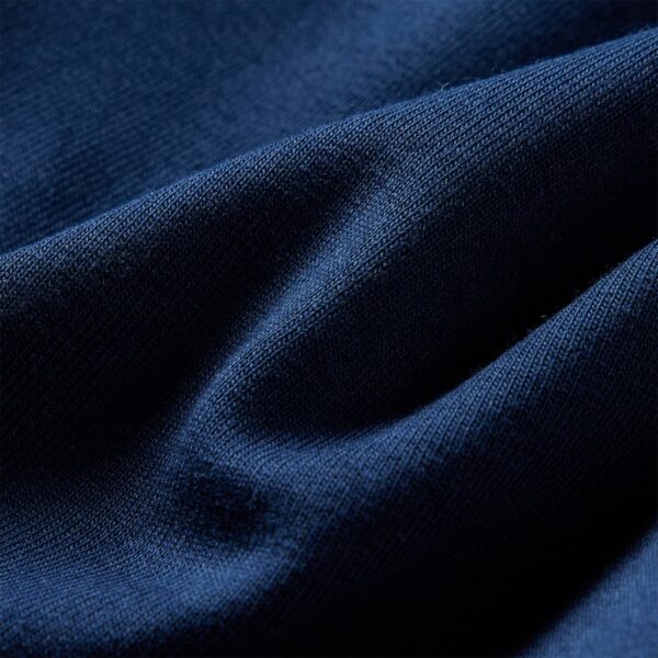 Vestido de manga comprida para criança azul-marinho 116 - Image 7