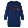 Vestido para criança azul-marinho 116