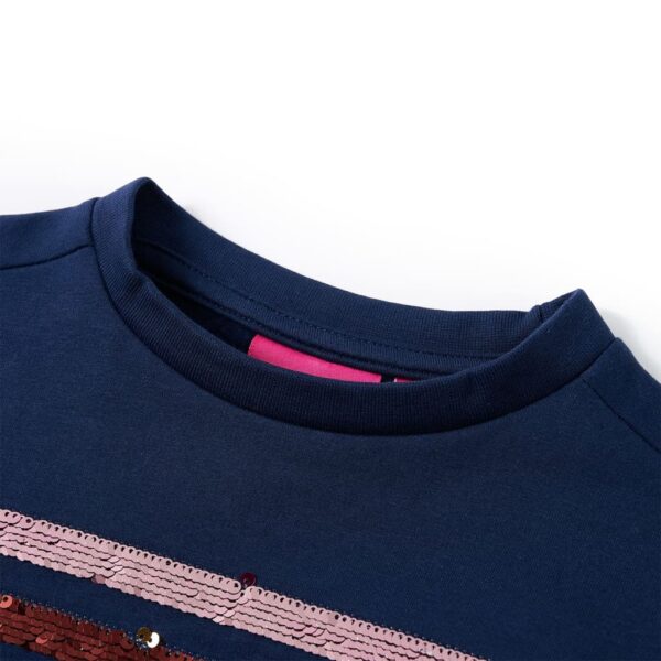 Vestido para criança azul-marinho 116 - Image 3