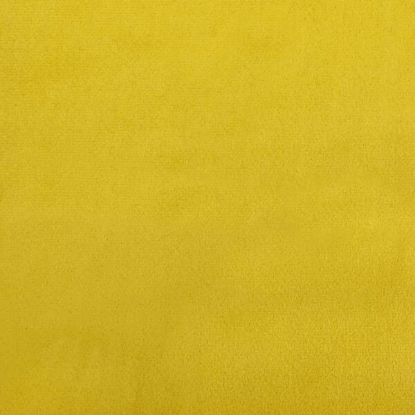 2 pcs conjunto de sofás com almofadões veludo amarelo - Image 5