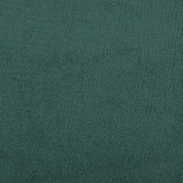 3 pcs conjunto de sofás com almofadas veludo verde-escuro - Image 8