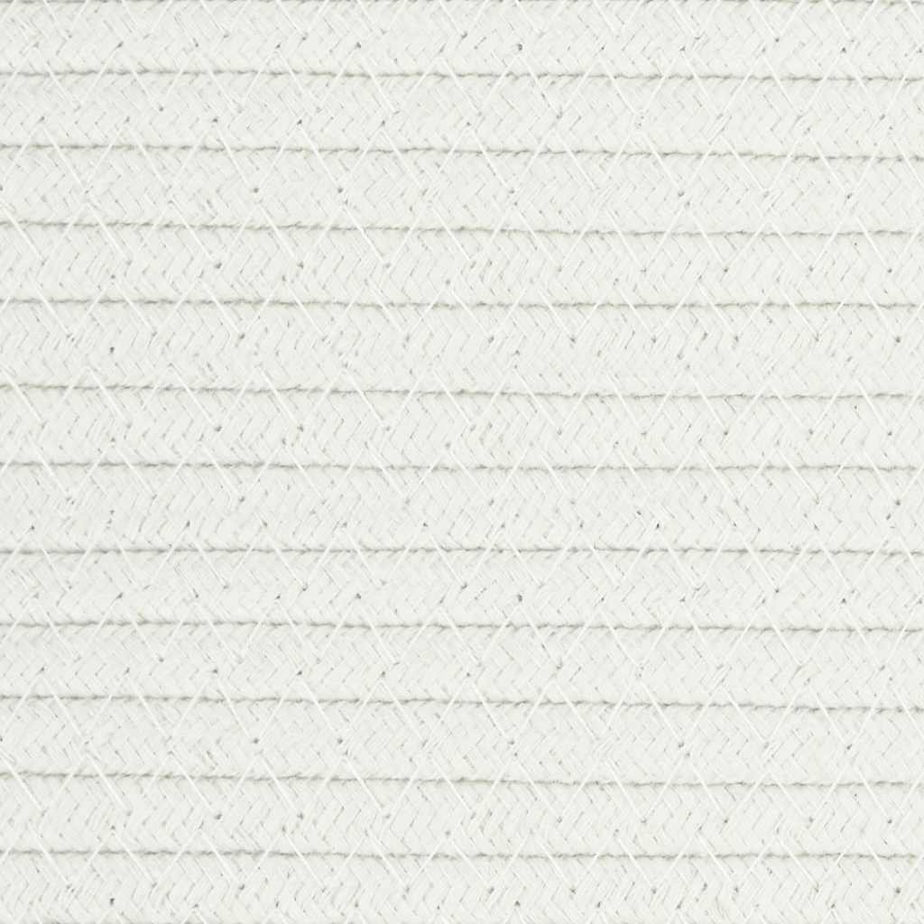 Cesto de arrumação Ø49x65 cm algodão preto e branco - Image 7