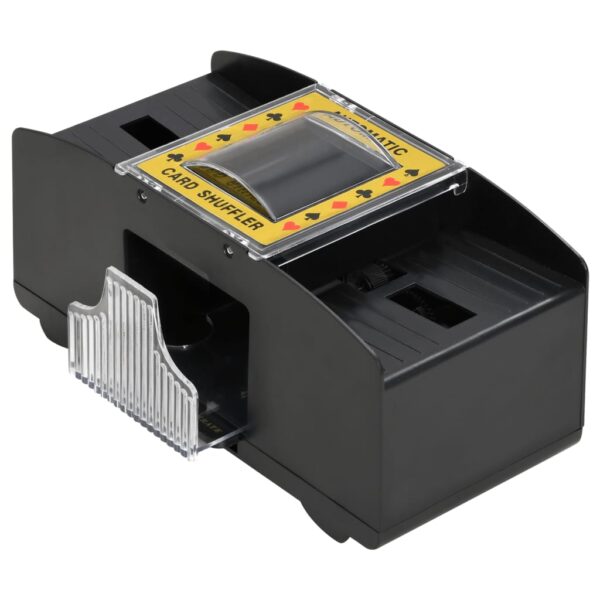 Baralhador de cartas automático para 2 baralhos preto - Image 3