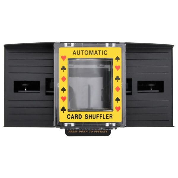 Baralhador de cartas automático para 2 baralhos preto - Image 6