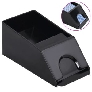 Suporte de cartas para 2 baralhos preto