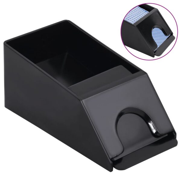 Suporte de cartas para 2 baralhos preto