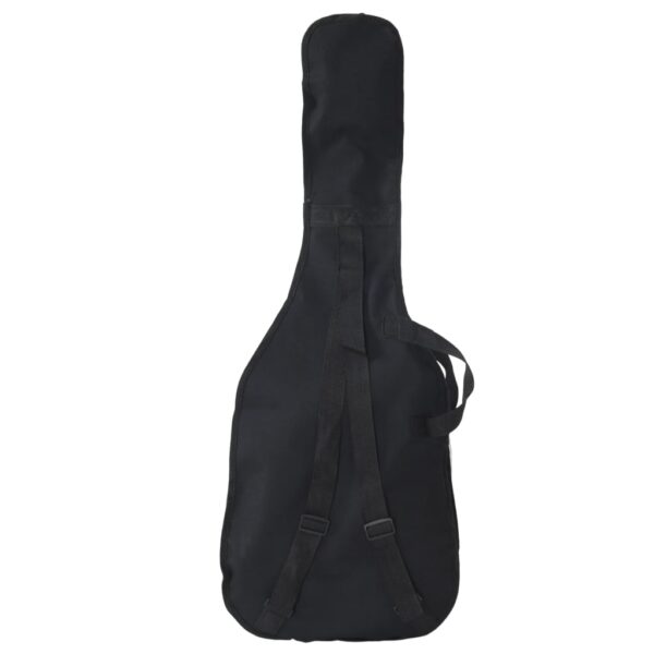 Baixo elétrico para iniciantes com saco 4/4 46" castanho/branco - Image 11