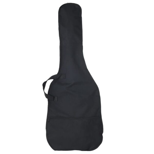 Baixo elétrico para iniciantes com saco 4/4 46" castanho/branco - Image 10