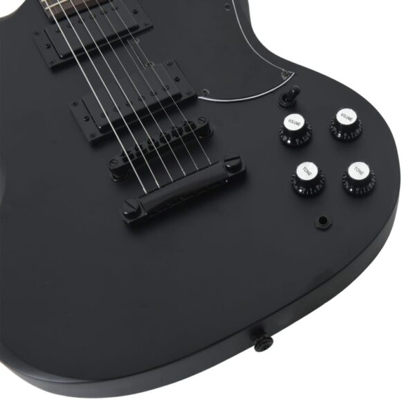 Guitarra elétrica para iniciantes com saco 4/4 39" preto - Image 7
