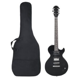Guitarra elétrica para iniciantes com saco 4/4 39" preto