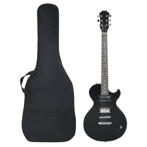 Guitarra elétrica para iniciantes com saco 4/4 39" preto