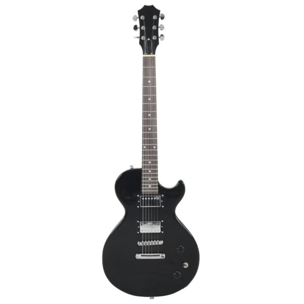 Guitarra elétrica para iniciantes com saco 4/4 39" preto - Image 3