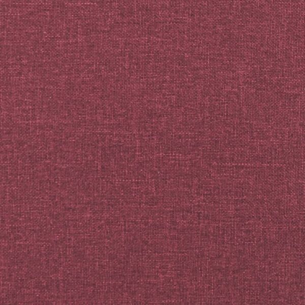 Sofá de 3 lugares tecido 180 cm vermelho tinto - Image 6
