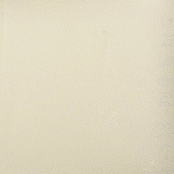 Sofá de 2 lugares 120 cm couro artificial cor creme - Image 6