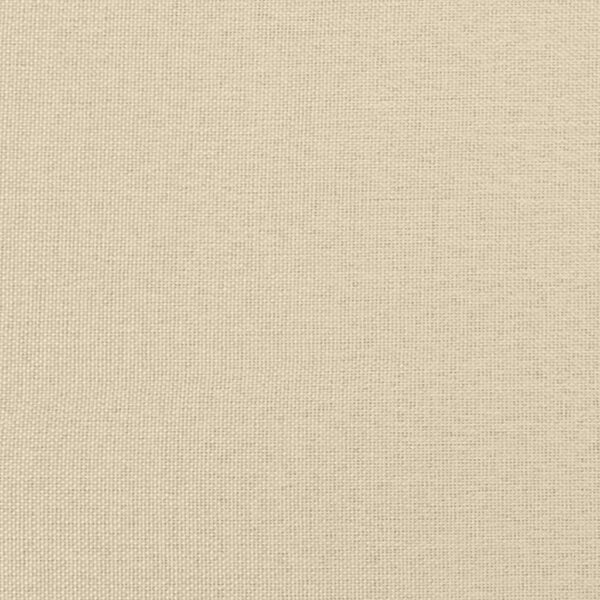 Sofá de 2 lugares tecido 120 cm cor creme - Image 6