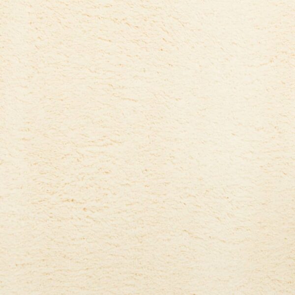 Tapete pelo curto macio e lavável HUARTE 80x200 cm cor creme - Image 8