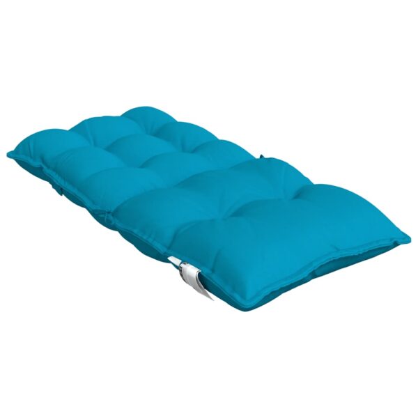 Almofadões cadeira encosto baixo 4 pcs tecido oxford azul-claro - Image 5