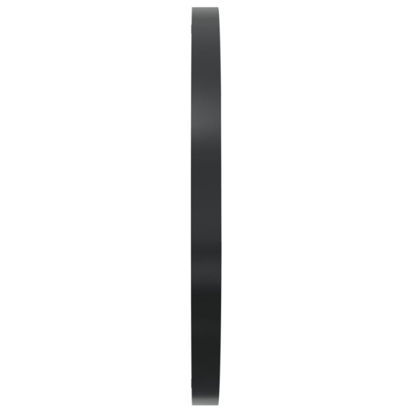 Relógio de parede Ø35 cm ferro e madeira de carvalho castanho - Image 3