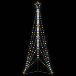 Iluminação p/ árvore de Natal 525 luzes LED 300 cm colorido